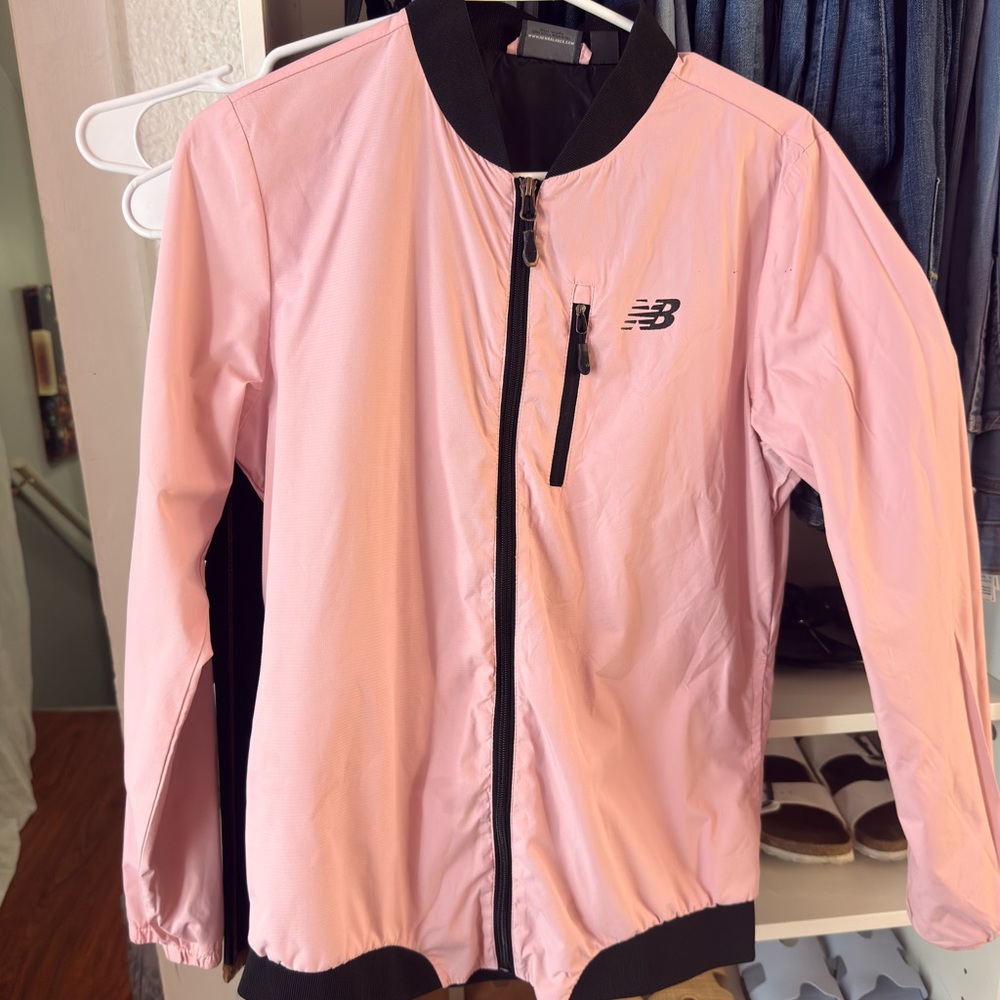 New Balance Pink and Black Jacket